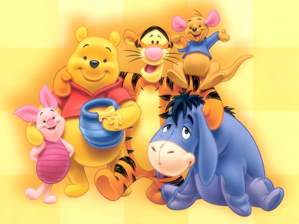 I personaggi di Winnie The Pooh