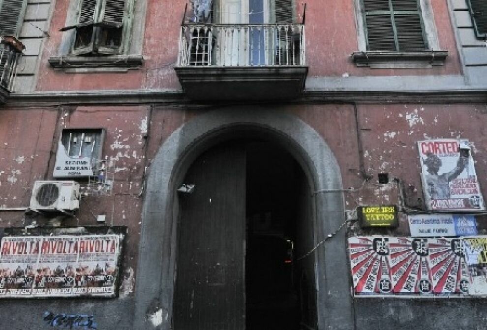 La sede napoletana di Casapound