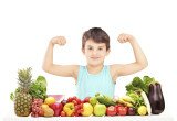 bambino verdure