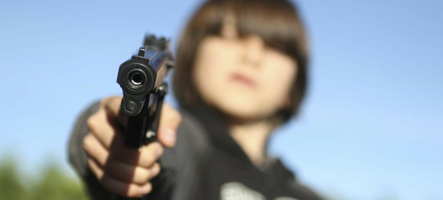 bambino pistola