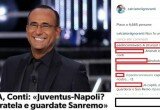 Paolo Cannavaro "risponde" a Carlo Conti