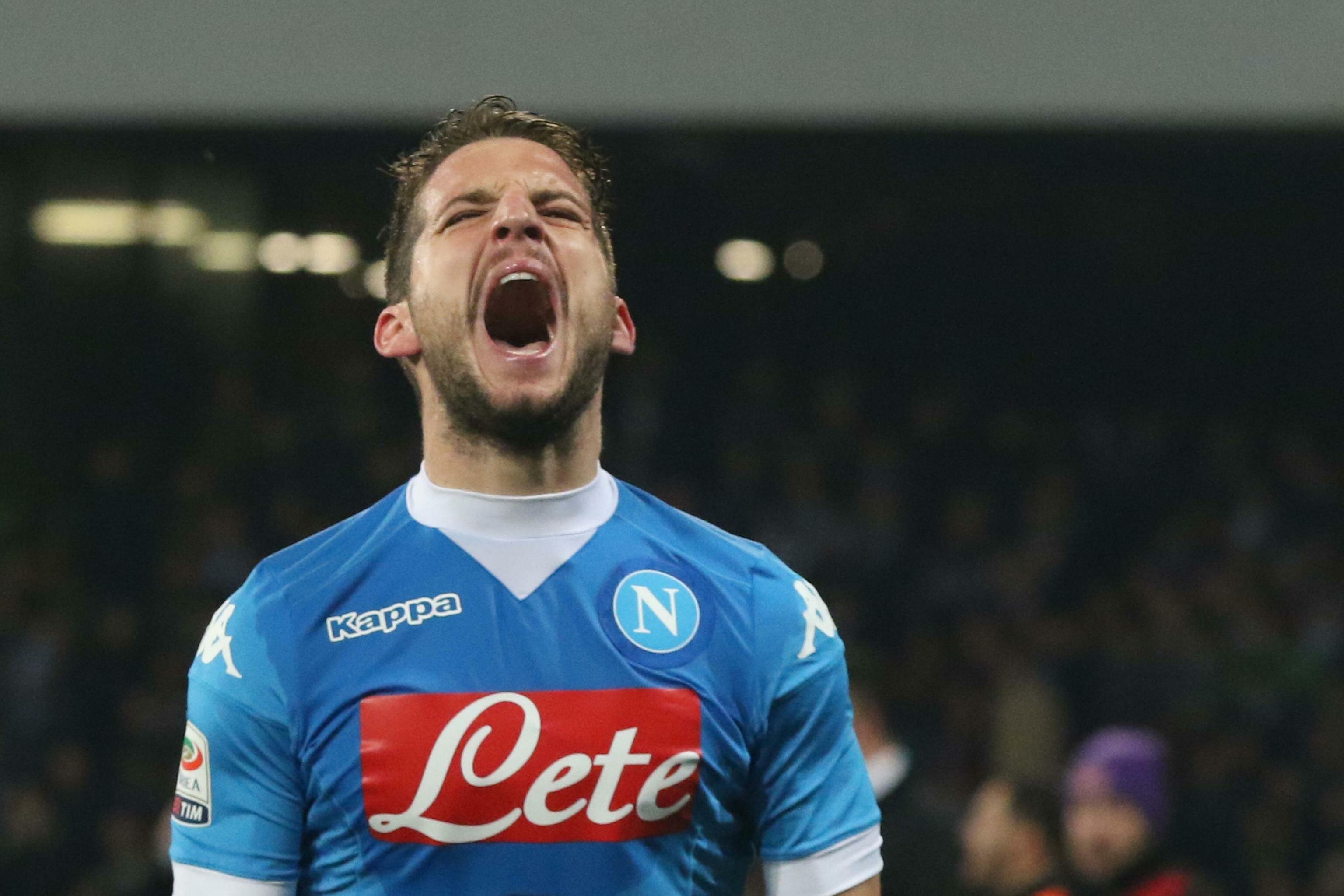 Tutta la grinta del folletto belga Dries Mertens